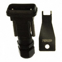 Conec - 165X14819XE - CONN HOOD DSUB 9POS IP67 BLACK