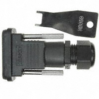 Conec - 165X14829XE - CONN HOOD DSUB 15POS IP67 BLACK