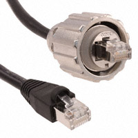 Conec - 17-10028 - CABLE MOD 8P8C PLUG-PLUG 6.56'