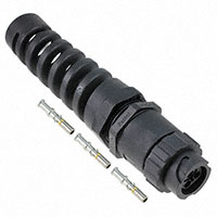 Conec - 17-400163 - CONN RCPT FMALE 3POS GOLD CRIMP