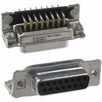 Conec - 242A17670X - CONN D-SUB RCPT 15POS R/A SOLDER
