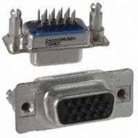 Conec - 242A20650X - CONN D-SUB HD RCPT 15P VERT SLDR
