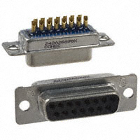 Conec - 242A26870X - CONN D-SUB RCPT 15P STR SLDR CUP