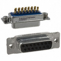 Conec - 242A27030X - CONN D-SUB RCPT 15P STR SLDR CUP
