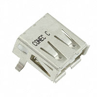 Conec - 33UBAR-04SW11 - 4POS F R/A USB CONNECTOR