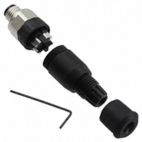 Conec - 42-00011 - CONN PLUG 4POS INLINE PIN M8