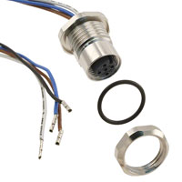 Conec - 43-01003 - CONN M12 4POS SOCKET WIRE LEAD