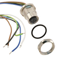 Conec - 43-01004 - CONN M12 5POS SOCKET WIRE LEAD