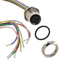 Conec - 43-01005 - CONN M12 8POS SOCKET WIRE LEAD