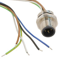 Conec - 43-01010 - CONN M12 5POS PLUG WIRE LEAD