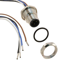 Conec - 43-01012 - CONN M12 4POS PLUG WIRE LEAD