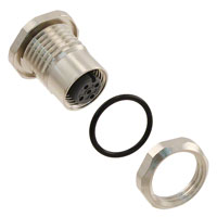 Conec - 43-01026 - CONN RCPT 4POS JAM NUT SKT PCB