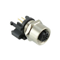 Conec - 43-01162 - CONN RCPT 4POS JAM NUT SKT PCB