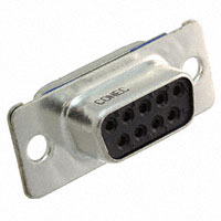 Conec - 4STD09SCM99A10X - CONN DSUB RCPT 9POS STR SLDR CUP