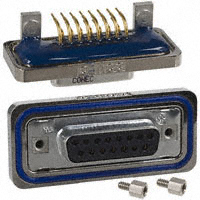 Conec - 6STD15SCT99S40X - CONN D-SUB RCPT 15POS R/A SOLDER