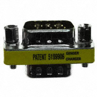 Conec - DAH1PPAAR04A - GENDER CHANGER DSUB HD 15POS M-M
