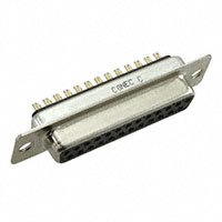 Conec - DLS3XS1AD01X - CONN D-SUB RCPT 25POS STR SOLDER