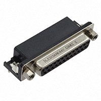 Conec - DLS3XS6AK44X - CONN D-SUB RCPT 25POS R/A SOLDER
