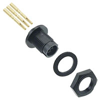 Conxall/Switchcraft - 17280-3SG-300 - CONN RCPT 3POS PNL MNT SKT