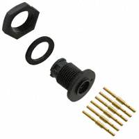 Conxall/Switchcraft - 17980-6SG-300 - CONN RCPT 6POS PNL MNT SKT