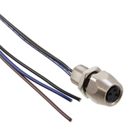 Conxall/Switchcraft - 613S.3 - CABLE ASSY PNL-MNT FEM 3POS .3M