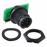 Conxall/Switchcraft - 7251-5PG-300 - CONN RCPT MALE 5 POS GOLD SLDR