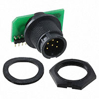 Conxall/Switchcraft - 7251-6PG-300 - CONN RCPT MALE 6 POS GOLD SLDR