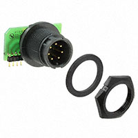 Conxall/Switchcraft - 7251-7PG-300 - CONN RCPT MALE 7 POS GOLD SLDR