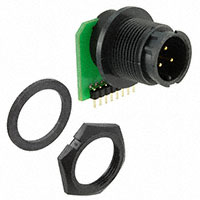 Conxall/Switchcraft - 7261-3PG-300 - CONN RCPT MALE 3 POS GOLD SLDR