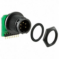 Conxall/Switchcraft - 7261-5PG-300 - CONN RCPT MALE 5 POS GOLD SLDR