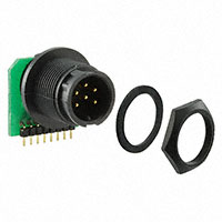 Conxall/Switchcraft - 7261-6PG-300 - CONN RCPT MALE 6 POS GOLD SLDR