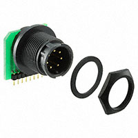 Conxall/Switchcraft - 7261-7PG-300 - CONN RCPT MALE 7 POS GOLD SLDR