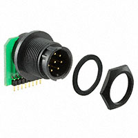 Conxall/Switchcraft - 7261-8PG-300 - CONN RCPT MALE 8 POS GOLD SLDR