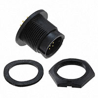 Conxall/Switchcraft - W7881-10PG-300 - CONN RCPT MALE 10POS SLDR