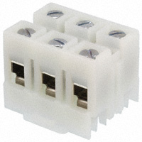Eaton - NDN111-WH - CONN BARRIER STRIP 3CIRC 0.635"