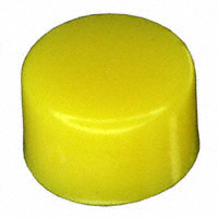 Copal Electronics Inc. - 140000481405 - CAP PUSHBUTTON ROUND YELLOW
