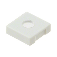 Copal Electronics Inc. - 140007480070 - CAP PUSHBUTTON SQ LT GRAY W/LENS