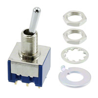 Copal Electronics Inc. - 8A2011C-Z - SWITCH TOGGLE DPDT 25MA 20V