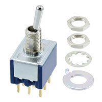 Copal Electronics Inc. - 8A3012C-Z - SWITCH TOGGLE 3PDT 25MA 20V