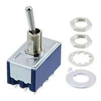 Copal Electronics Inc. - 8A4011C-Z - SWITCH TOGGLE 4PDT 25MA 20V