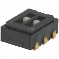 Copal Electronics Inc. - CAS-D20TA - SWITCH SLIDE SPDTX2 100MA 6V