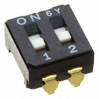 Copal Electronics Inc. - CFS-0201MA - SWITCH DIP SPST 100MA 6V