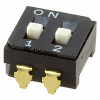 Copal Electronics Inc. - CFS-0202MA - SWITCH DIP SPST 100MA 6V
