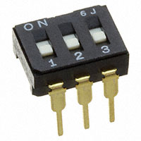 Copal Electronics Inc. - CFS-0301MC - SWITCH DIP SPST 100MA 6V