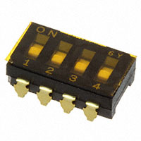 Copal Electronics Inc. - CFS-0400MA - SWITCH DIP SPST 100MA 6V
