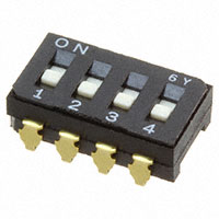 Copal Electronics Inc. - CFS-0401MA - SWITCH DIP SPST 100MA 6V
