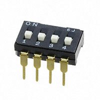 Copal Electronics Inc. - CFS-0402MC - SWITCH DIP SPST 100MA 6V