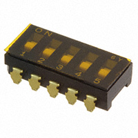 Copal Electronics Inc. - CFS-0500MA - SWITCH DIP SPST 100MA 6V