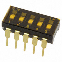 Copal Electronics Inc. - CFS-0500MC - SWITCH DIP SPST 100MA 6V