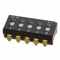 Copal Electronics Inc. - CFS-0501MA - SWITCH DIP SPST 100MA 6V